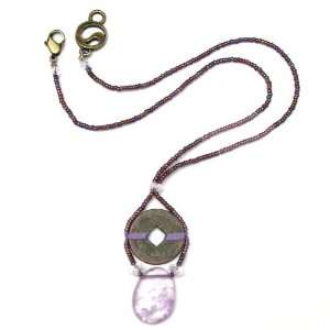  Amethyst Intuition Necklace   18 Jewelry