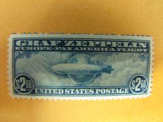 Exceptional Mint US Zeppelin Set C13 C15 NR  