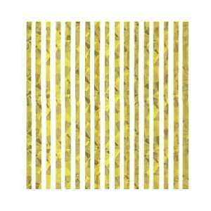  100 Gold Holographic Stripes Hot Stamped Tissue Paper, 20 
