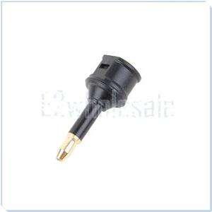 TOSLINK to 3.5mm Fibre Optic Optical Cable Plug Adaptor  