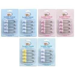 Luvable Friends 4 Pack Diaper Pins  