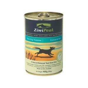  ZiwiPeak Venison & Fish Dog Food 12 13 oz cans Pet 