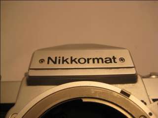 Nikon Nikkormat FT3 Chrome FT 3   good condition  