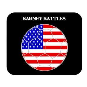  Barney Battles (USA) Soccer Mouse Pad 