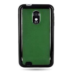 WIRELESS CENTRAL Brand Hybrid Hard Snap on GREEN Back Plastic with 