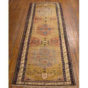    3x10 Hand Knotted Heriz Persian Rug   105x33