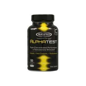 MuscleTech AlphaTest   100 Rapid Release Capsules (Quantity of 1)