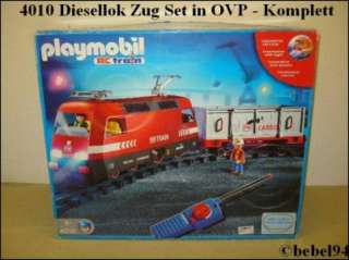 PLAYMOBIL 4010 RC GÜTERZUG SET mit BELEUCHTUNG in Nordrhein Westfalen 