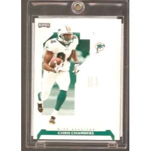  2006 Playoff NFL Football Chris Chambers Miami Dolphins 