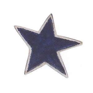    Blue American Star Knob   Blue American Star Knob