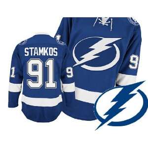 Lightning Authentic NHL Jerseys Steven Stamkos Home Blue Hockey Jersey 