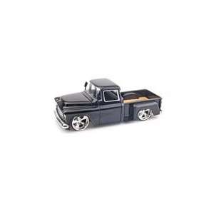    1955 Chevy Stepside Pickup Truck 1/24   Black Toys & Games