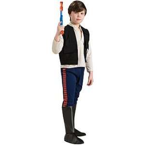  Deluxe Han Solo Child Star Wars Halloween Costume Toys 
