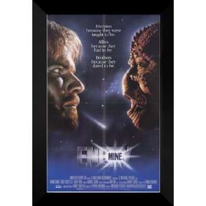  Enemy Mine 27x40 FRAMED Movie Poster   Style A   1985 