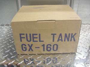 Fuel Tank, Honda GX160 & GX140 engines. 17510 ZE1 020ZA  