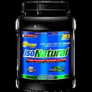 AllMax IsoNatural   Whey Protein Isolate Unflavored 2 lbs   Natural 