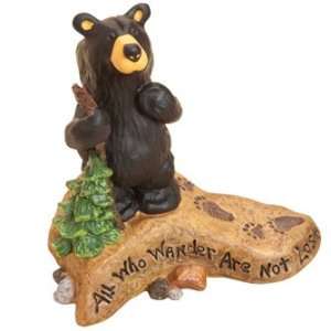  All Who Wander Figurine, Bearfoots Bears From Big Sky 