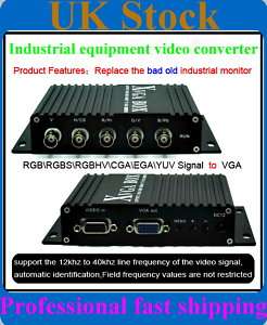 UK MDA/CGA/EGA/RGB/RGBSog/RGBS/RGBHV/YPbPr/YUV to VGA  