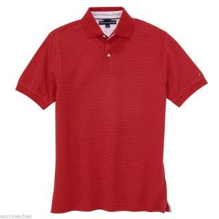 Tommy Hilfiger Mens Tonal Stripe Polo Shirt COLOR SIZE  