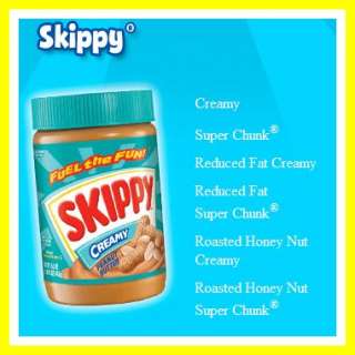 6x Skippy Peanut Butter 16.3 oz Jars * Pick your flavor *  