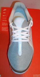 Nike FREE WALK+ Womens Walking Athletic Shoes White/Slvr New Size 8, 8 