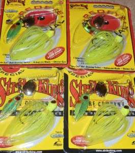 Strike King Red Eye Special Spinnerbait 3/16oz Fishing Lures T&Js 