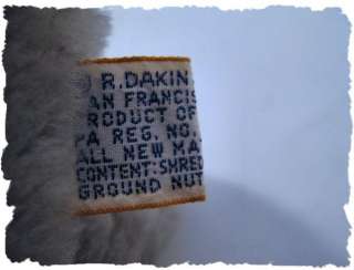 Vintage 1978 R. Dakin & Co. Mini Raccoon Plush CUTE  
