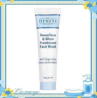 Dr Denese Resurface Glow Face Wash Cleanser Tube 2 oz. Great Travel 