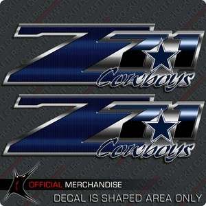 Cowboys Z71 Silverado Decal Dallas Sticker  