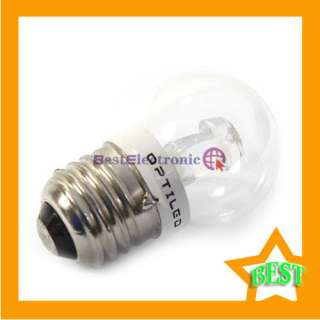 New E27 2W CREE Transparent LED Globe Light Bulb 120LM  