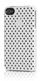 Incase CL59597 Perforated Snap Case for iPhone 4S and iPhone 4 (White 