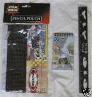 STAR WARS Pod Racing Pencil Pouch, Ruler + Notepad  