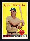 1958 Topps 417 Carl Furillo Dodgers PSA NM MT 8  