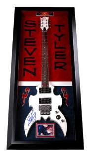 Aerosmith Steve Tyler Autographed Signed Rockstar Guitar & Case UACC 