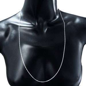 2MM Sterling Silver Ball Chain Necklace 14   30 in.  