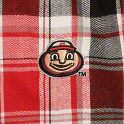 Ohio State Buckeyes Youth Red/Black Legend Flannel Pants 