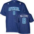 Deron Williams adidas Name and Number Utah Jazz T Shirt