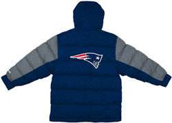New England Patriots Youth Heavyweight Quilted Parka 