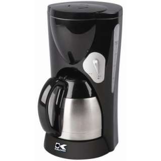 KALORIK 8 Cup Thermoflask Coffee Maker in Black Onyx TKM 20208 at The 