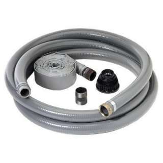 RIDGID 2 In. X 20 Ft. Suction Hose Kit for TP 4000 62005 RHD1 at The 