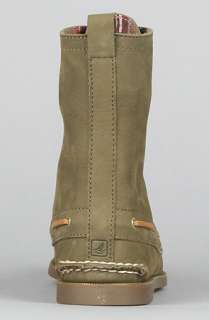 Sperry Topsider The Addison Boot in Olive  Karmaloop   Global 