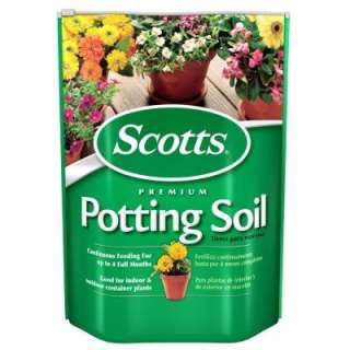   . ft. Premium Potting Soil with Fertilizer 70778750 