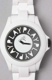Play Cloths The Time Machine Watch in White  Karmaloop   Global 