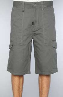LRG The Loose Ends Classic Cargo Shorts in Charcoal  Karmaloop 