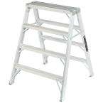 Louisville Ladder 3 ft. Aluminum Twin Step Ladder with 300 lb. Load 
