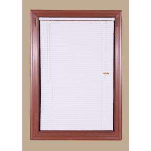 Perfect Home White 1 in. Slats Mini Blinds (Price Varies by Size 