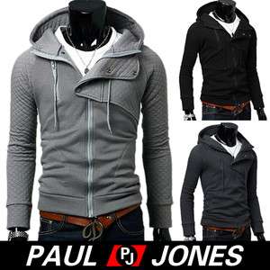 PJ Trendy Mens Top Designed Hoodies/Hoody Coat Jacket Zip Up 