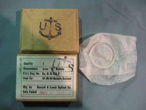 Unissued US Navy WW2 Sextant Lens B  