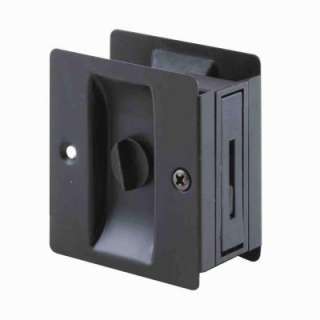 Bronze Pocket Door Privacy Latch With Pull N 7319  