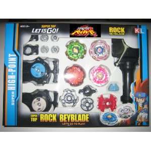 Super Top Rock Beyblade ähnlich 4er Mega Pack XL  
